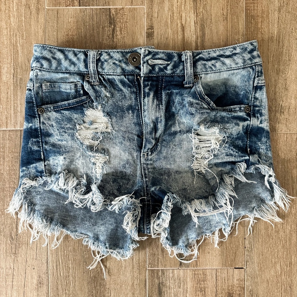 Rewash denim shorts